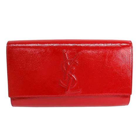 red patent ysl bag|ysl patent leather clutch.